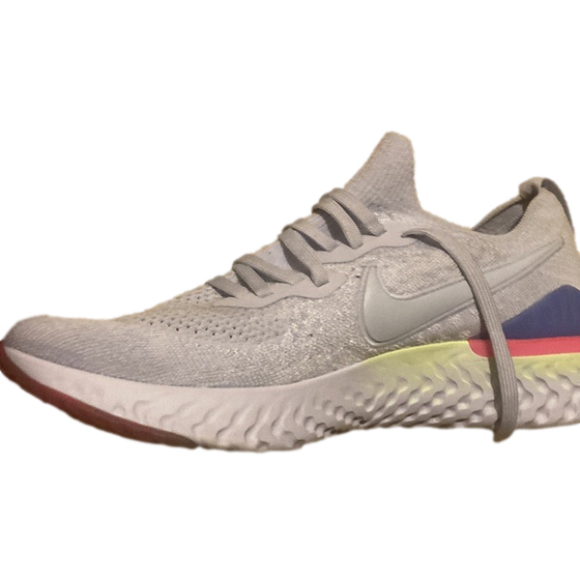 Nike men’s Epic flynit 2 hydrogen Blue sapphire hyper pink men’s 12.5 - Picture 3 of 7